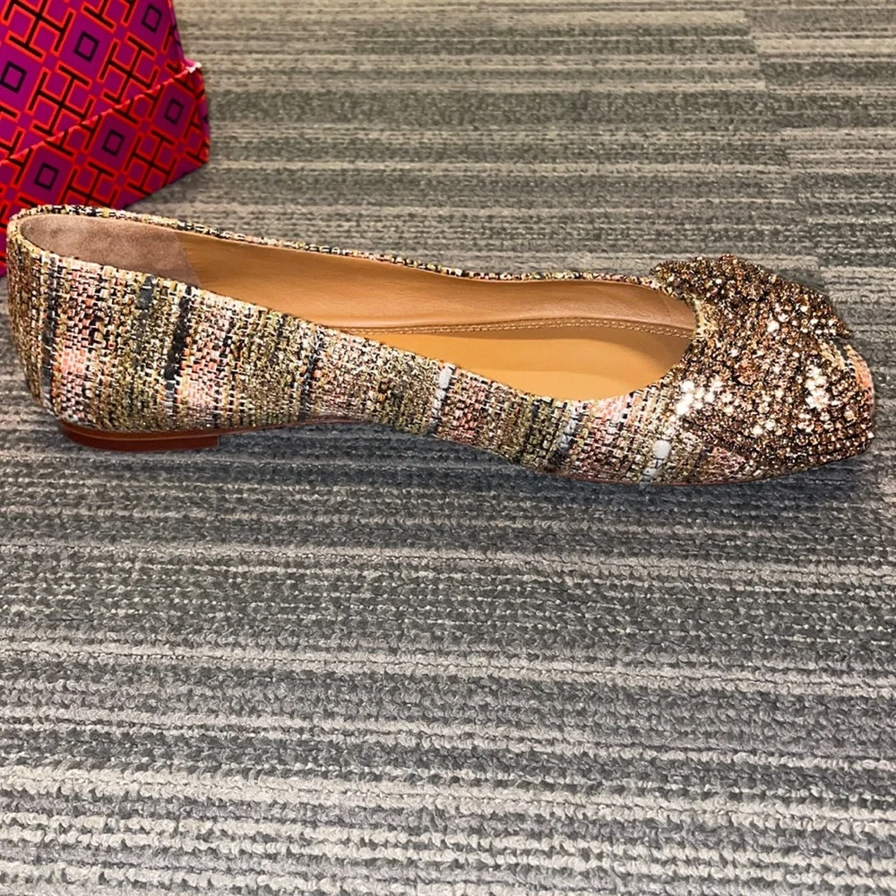 Tory Burch Rose Gold Espadrilles - Picture 2 of 5